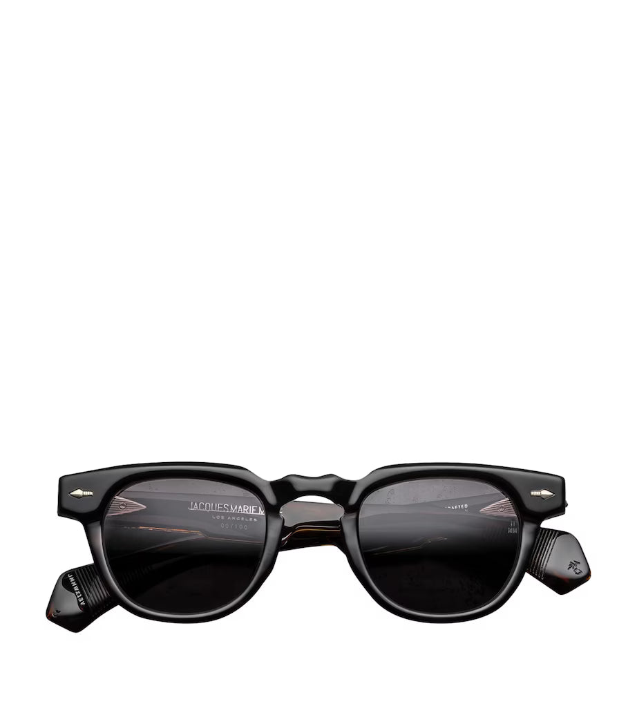 Jacques Marie Mage Wahkan Round Sunglasses