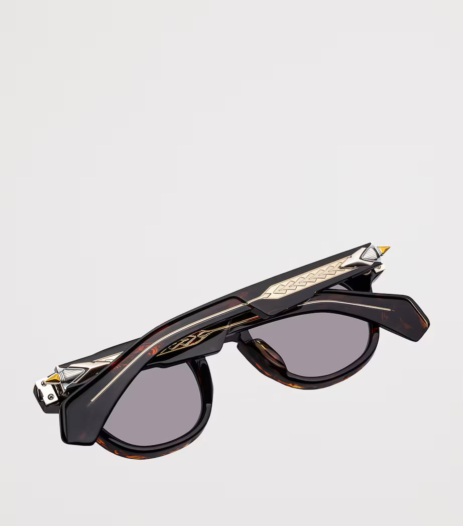 Jacques Marie Mage Wahkan Round Sunglasses